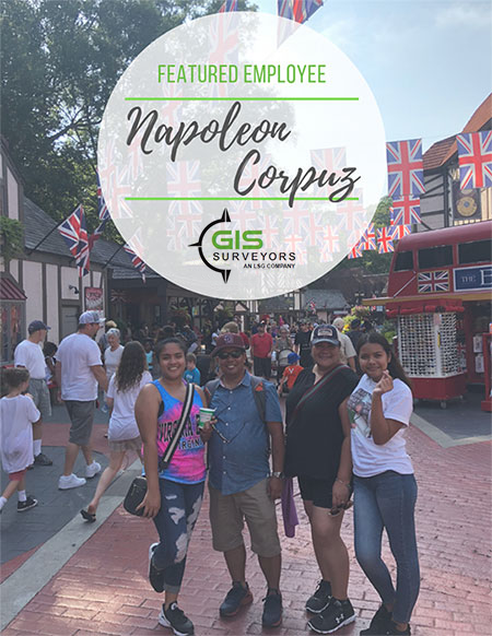 GIS Surveyors Napolean Corpuz featured employee